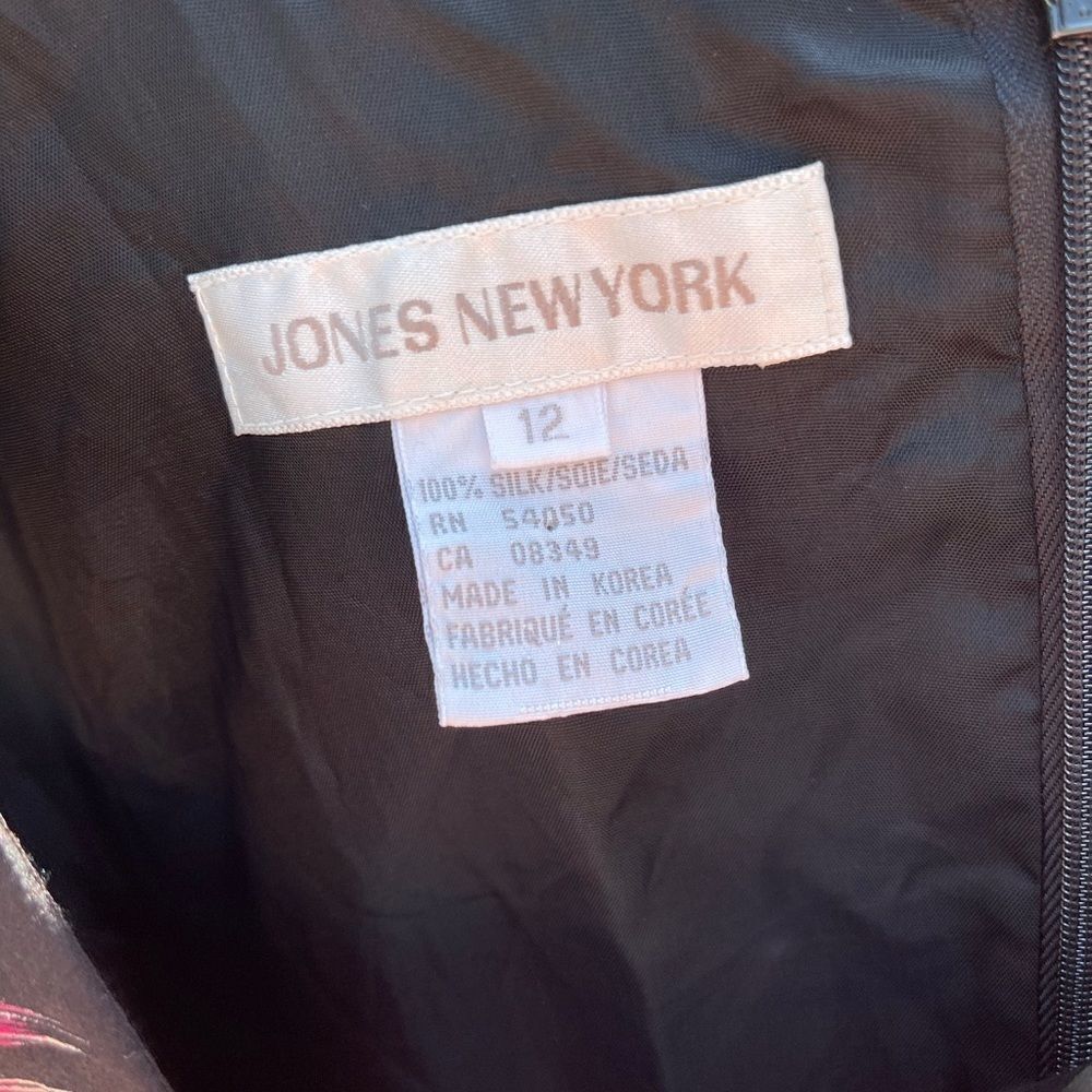 Jones New York 100% silk dress - Picture 2 of 3